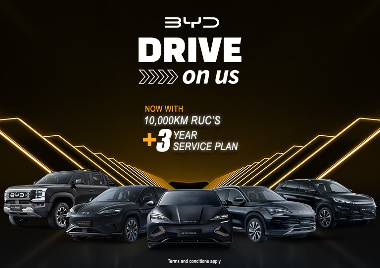 BYD Drive on us